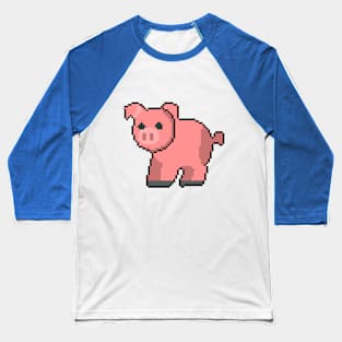 Artistry Unleashed Pig Baseball T-Shirt